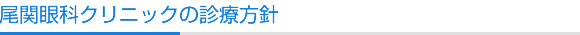 尾関眼科の診療方針